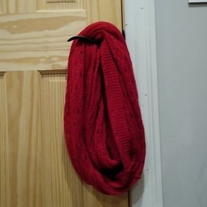 Red Infinity scarf